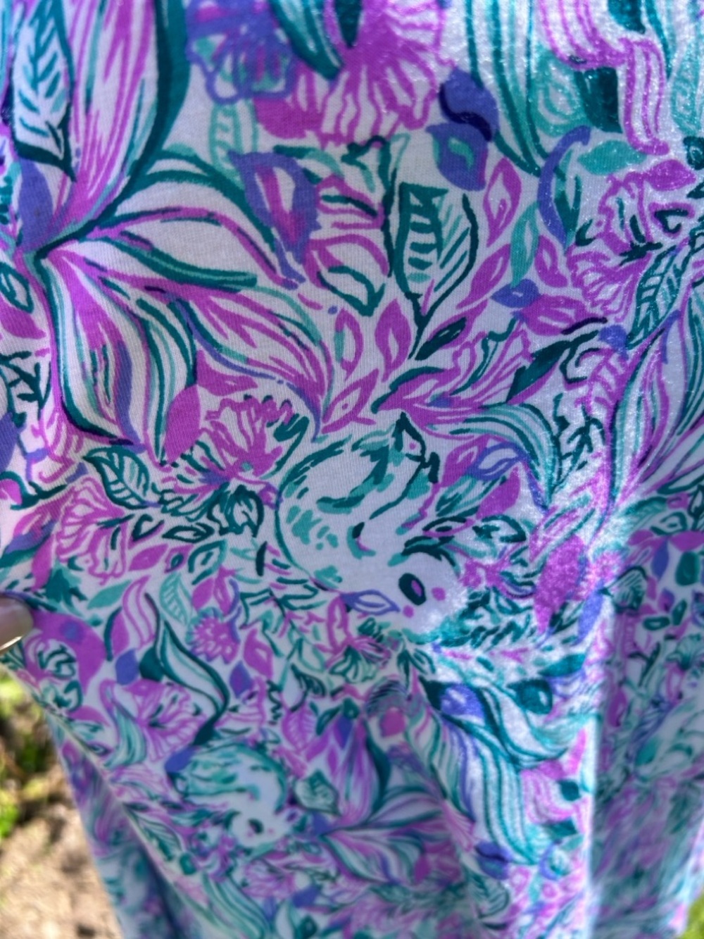 Lily Pulitzer Amethyst Gday Mate PajamaSet M - Picture 6 of 16